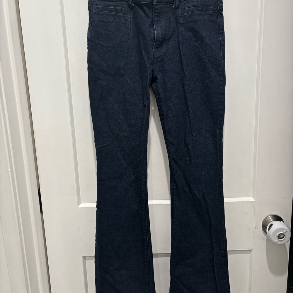 Bella Canvas Black Flare Wide Leg Jeans